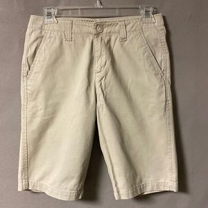 Nautica BOYS' FLAT FRONT SHORT Size 14 Color Khaki